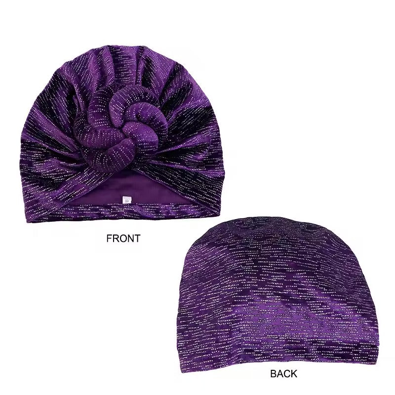 Velvet Vogue Pre-Knotted Turban